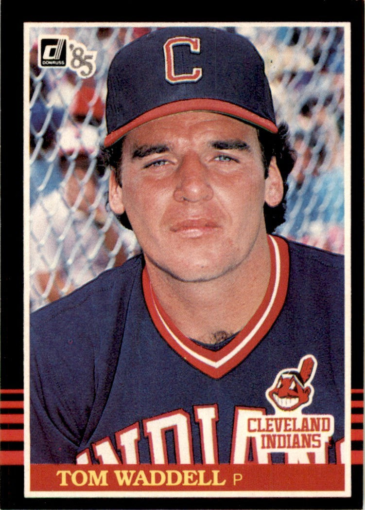 1985 Donruss Tom Waddell 102 Baseball Cards #582