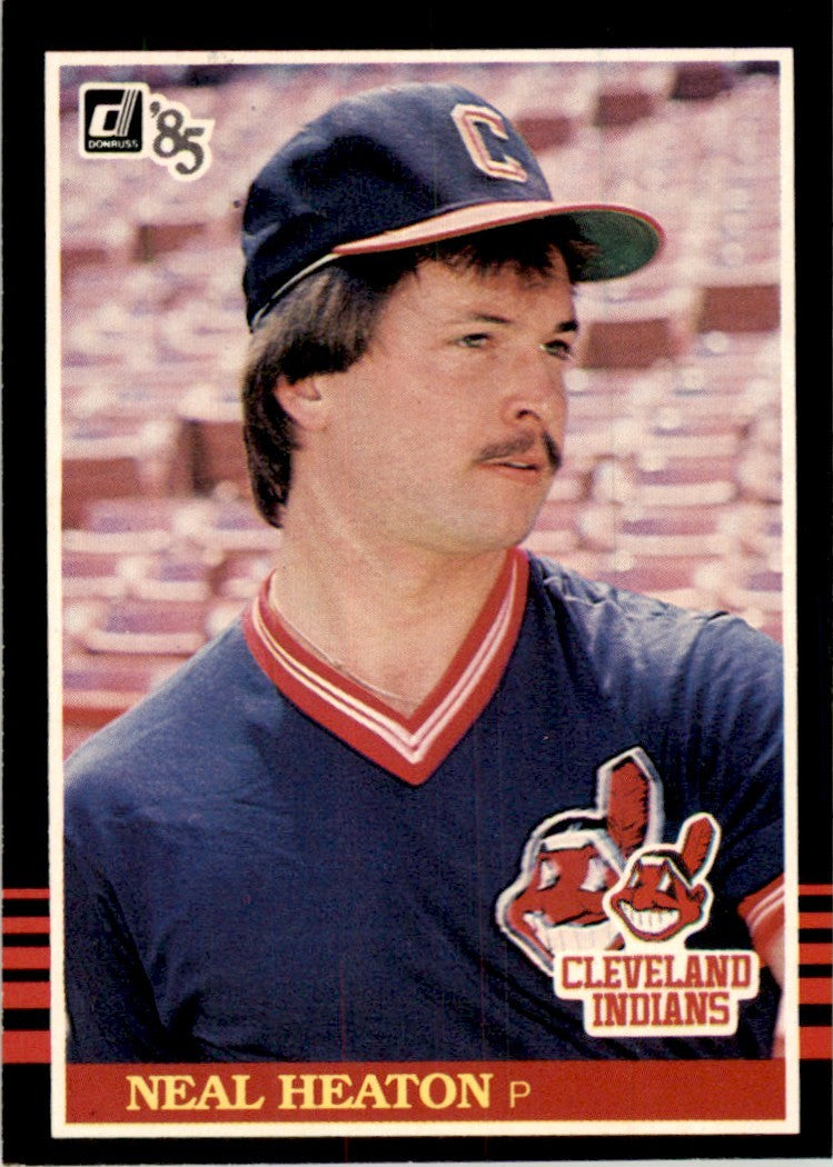 1985 Donruss Neal Heaton Baseball Cards #373