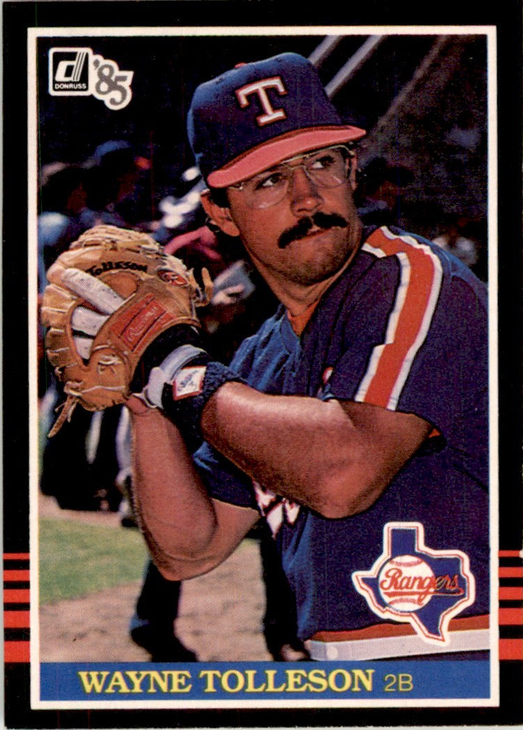 1985 Donruss Wayne Tolleson 103 Baseball Cards #378