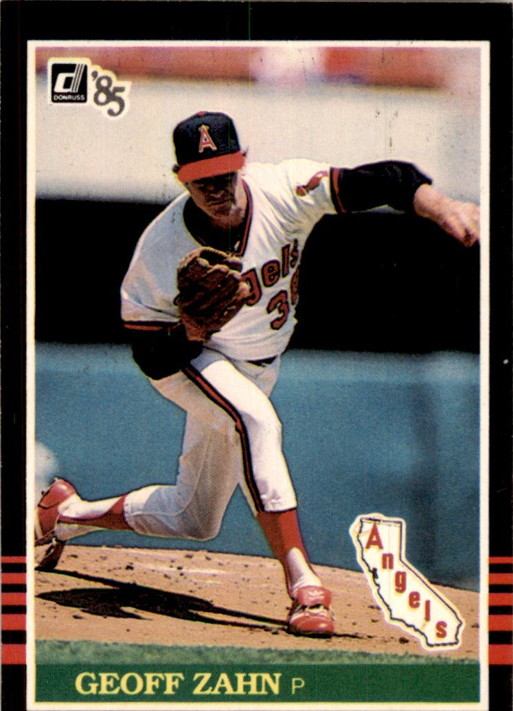 1985 Donruss Geoff Zahn 101 Baseball Cards #301