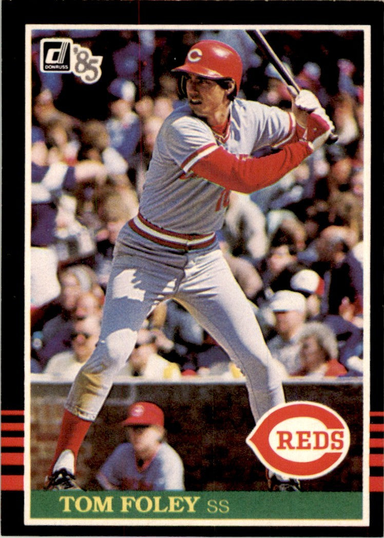 1985 Donruss Tom Foley 103 Baseball Cards #569