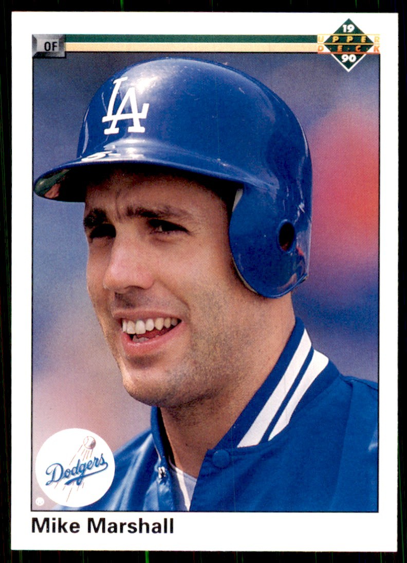 1990 Upper Deck Mike Marshall Baseball Cards #262