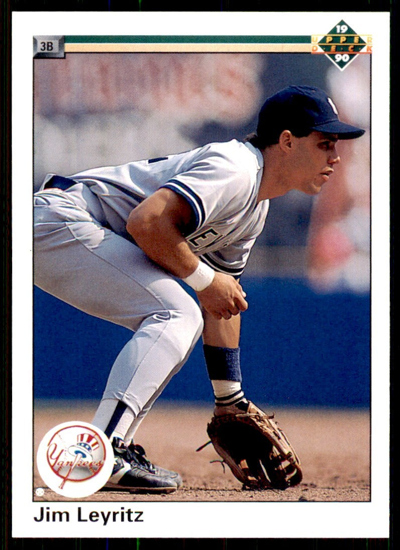 1990 Upper Deck Jim Leyritz Baseball Cards #723