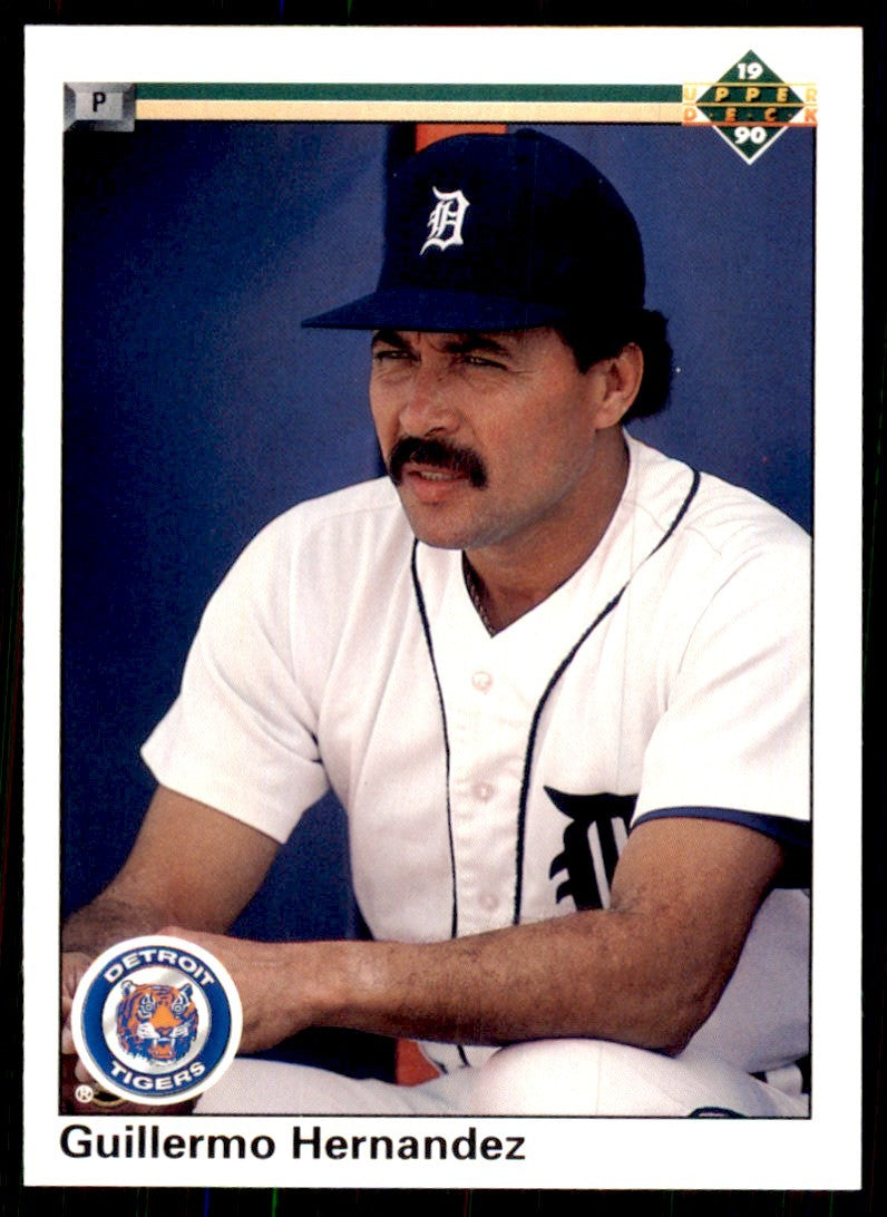 1990 Upper Deck Guillermo Hernandez Baseball Cards #518
