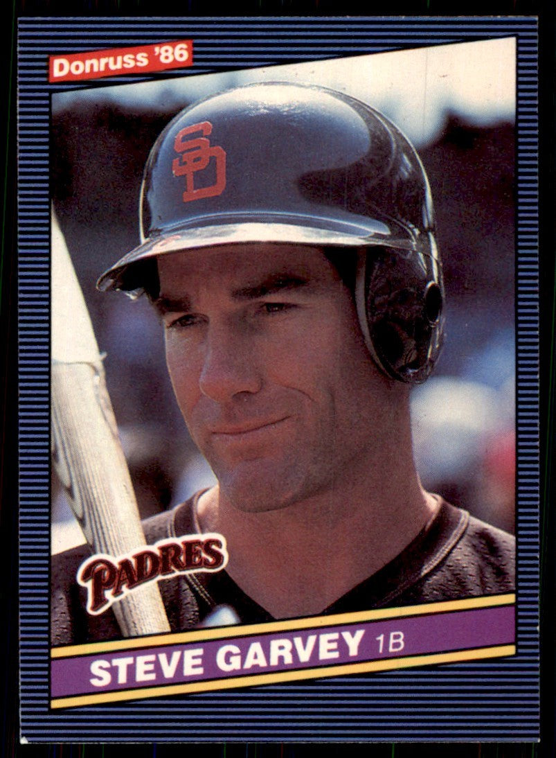 1986 Donruss Steve Garvey 100 Baseball Cards #63