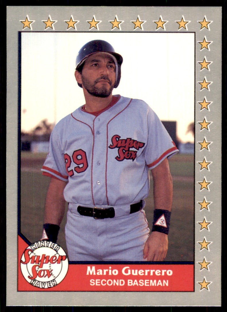 1990 Pacific Senior League Mario Guerrero Baseball Cards #36