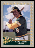 1990 Pacific Senior League Marty Castillo Baseball Cards #88