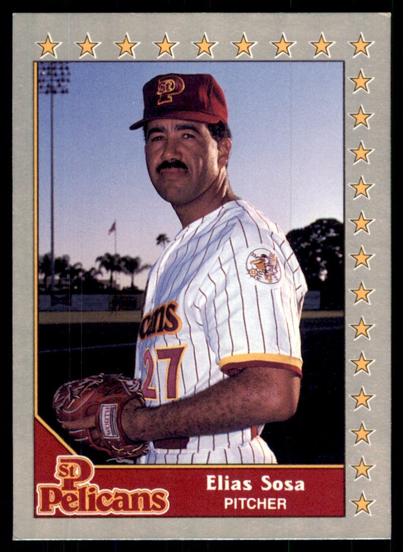 1990 Pacific Senior League Elias Sosa Baseball Cards #8