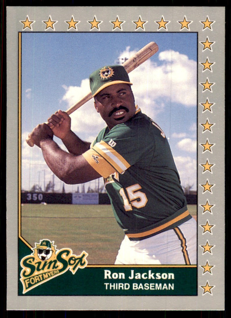 1990 Pacific Senior League Ron Jackson Baseball Cards #92