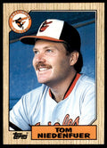 1987 Topps Traded. Tom Niedenfuer Baseball Cards #88T