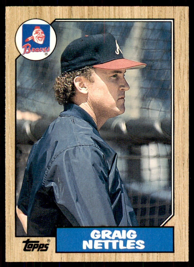 1987 Topps Traded. Graig Nettles Baseball Cards #85T