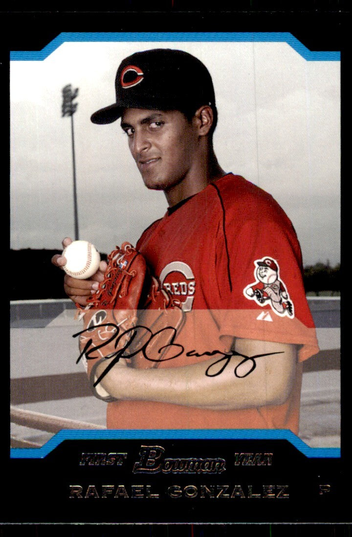 2004 Bowman Rafael Gonzalez Baseball Cards #BDP50