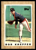 1987 Topps Major League Leaders Bob Knepper Baseball Cards #10