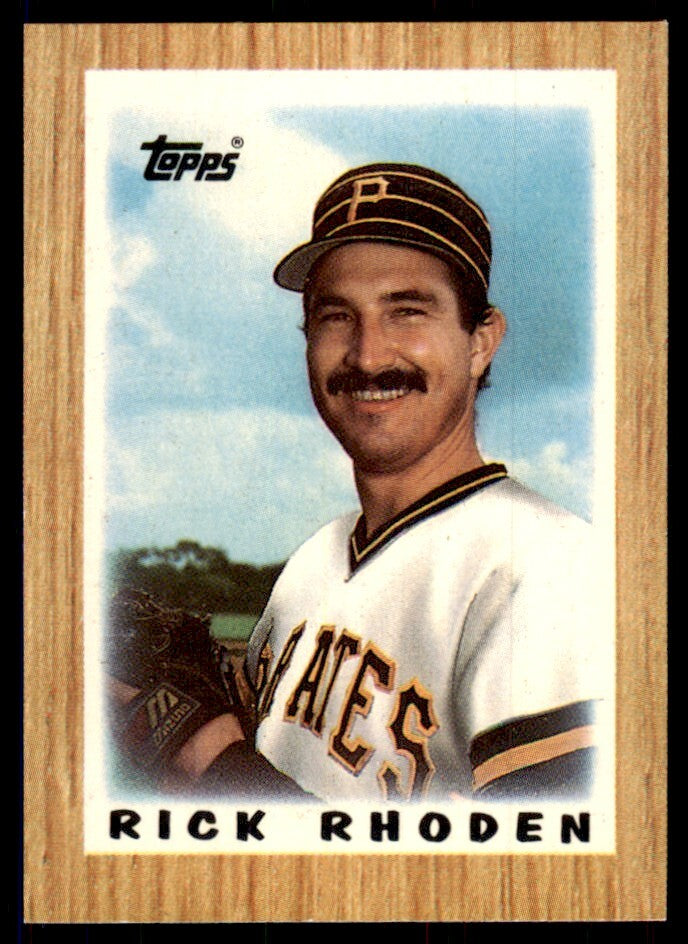 1987 Topps Major League Leaders Rick Rhoden Baseball Cards #31