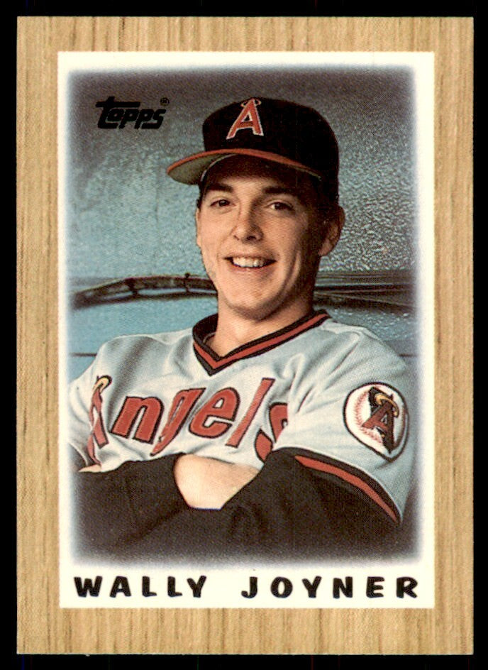1987 Topps Major League Leaders Wally Joyner Baseball Cards #45