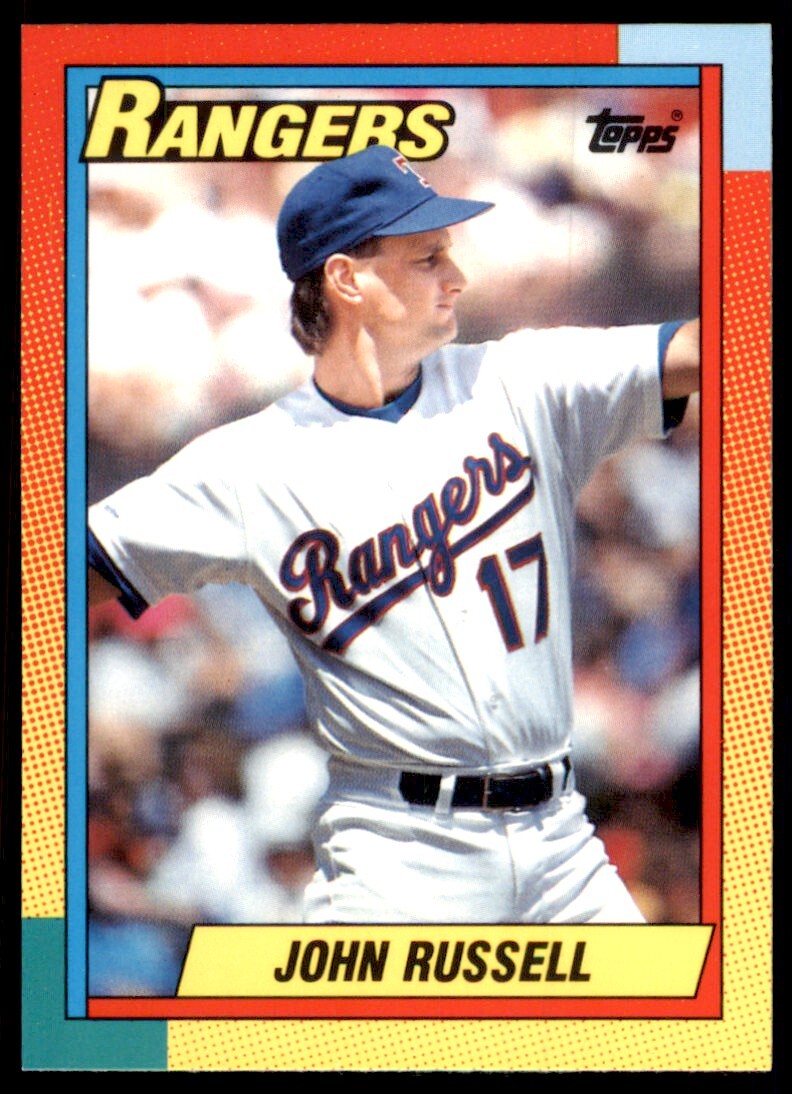 1990 Topps Traded John Russell Baseball Cards #107T