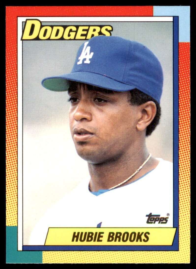 1990 Topps Traded Hubie Brooks Baseball Cards #14T