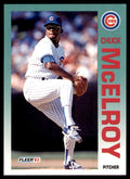 1992 Fleer Chuck McElroy Baseball Cards #388