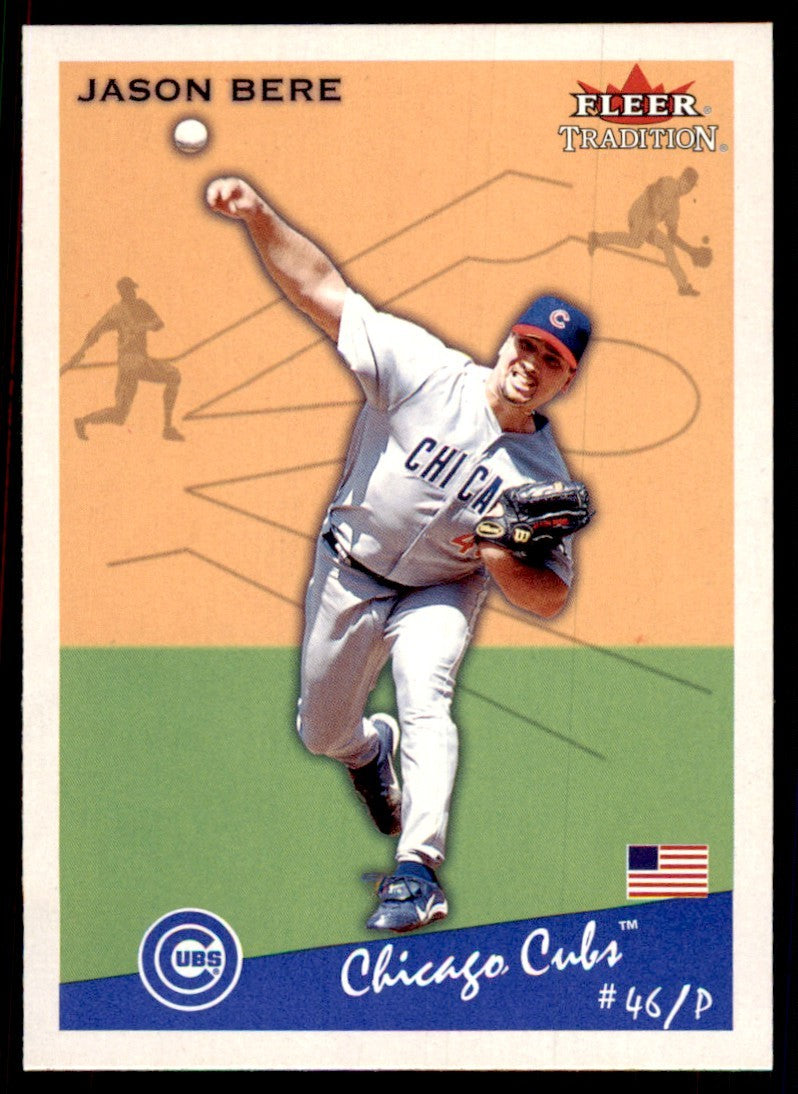 2002 Fleer Tradition Jason Bere Baseball  Cards #227
