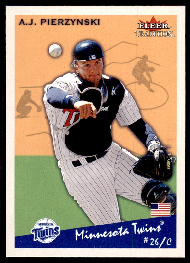 2002 Fleer Tradition A.J. Pierzynski Baseball  Cards #130