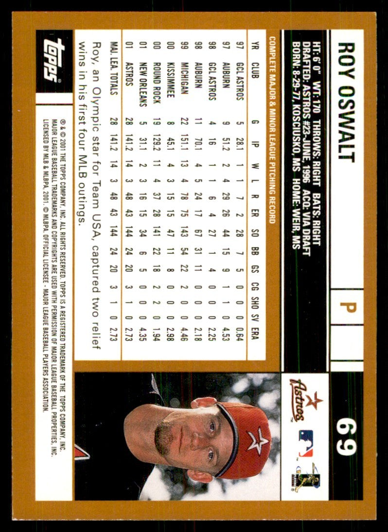 2002 Topps Roy Oswalt Baseball Cards #69