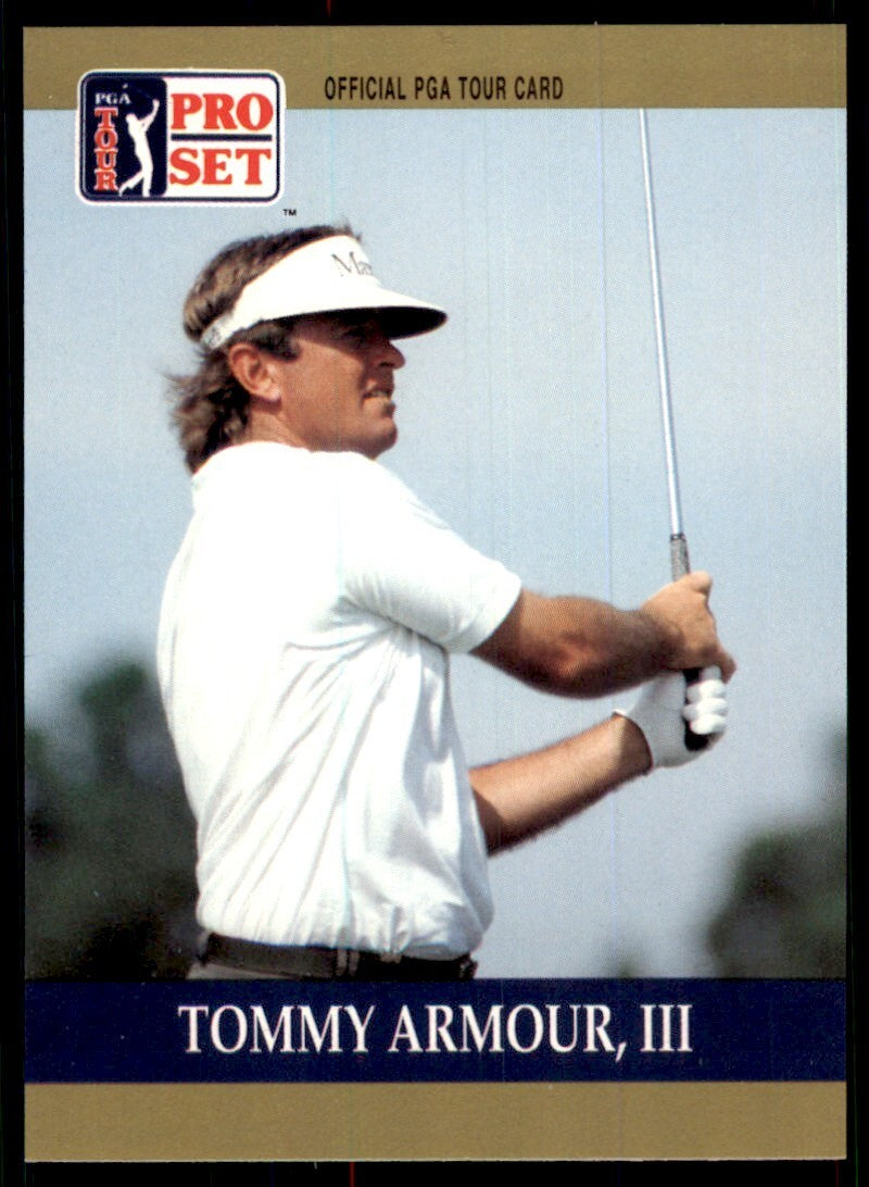 1990 Pro Set Tommy Armour, III Golf Cards #3