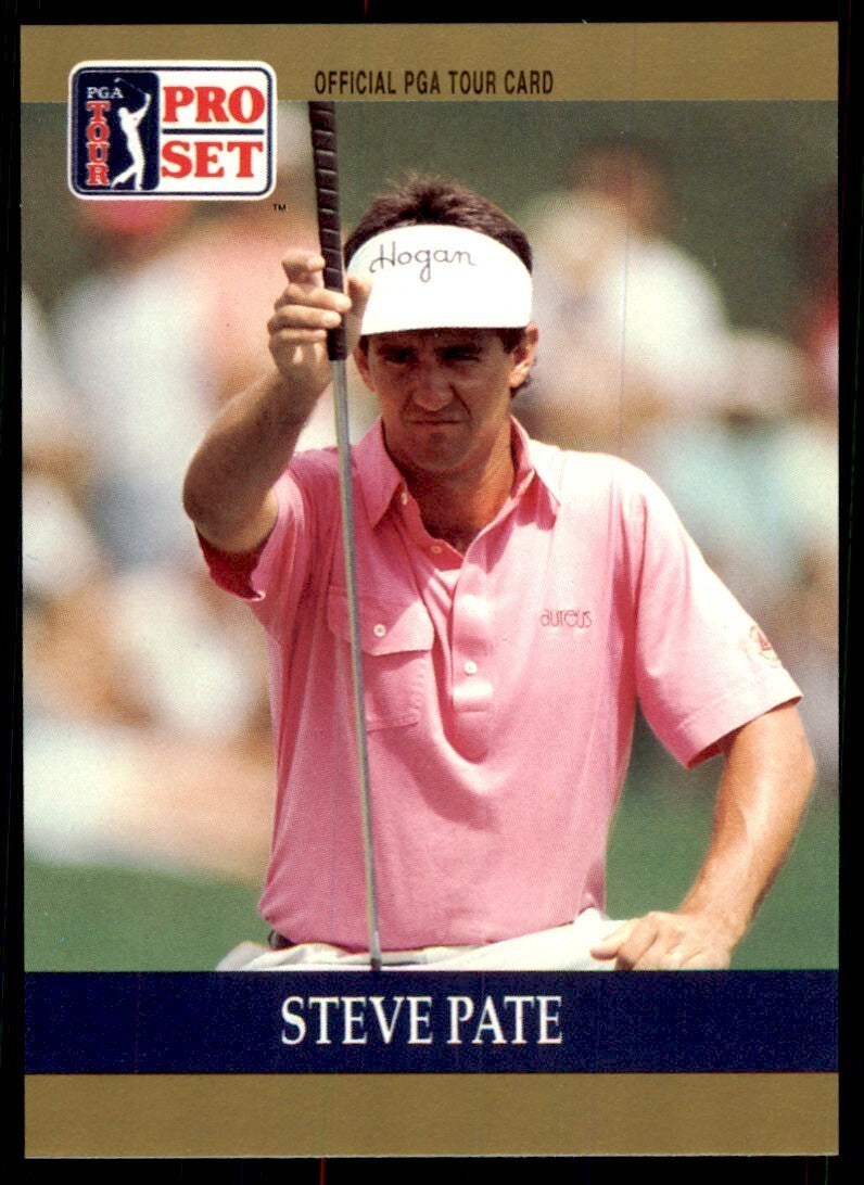 1990 Pro Set Steve Pate Golf Cards #8