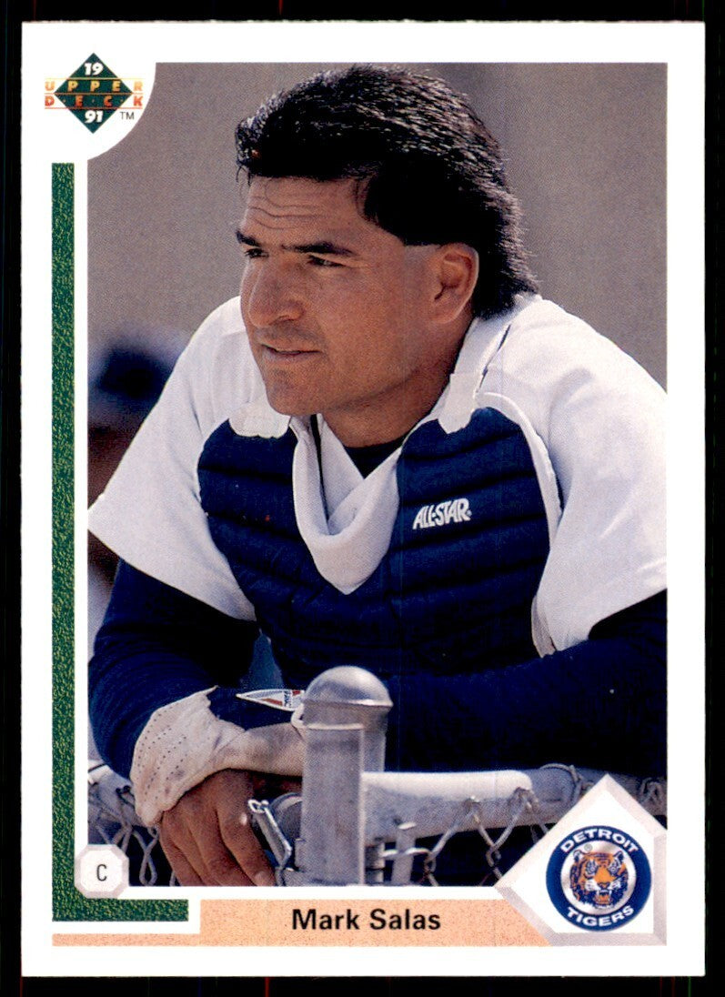 1991 Upper Deck Mark Salas Baseball Cards #205