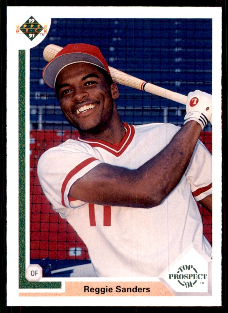 1991 Upper Deck Reggie Sanders Baseball Cards #71