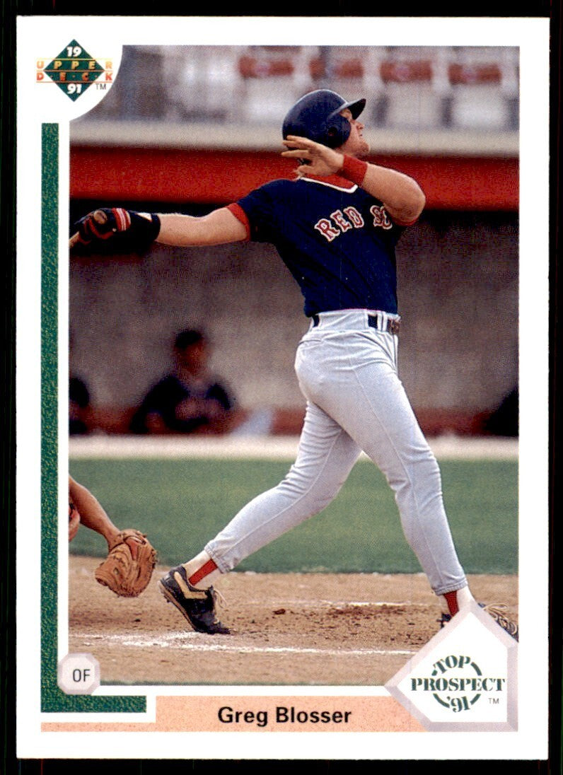 1991 Upper Deck Greg Blosser Baseball Cards #70