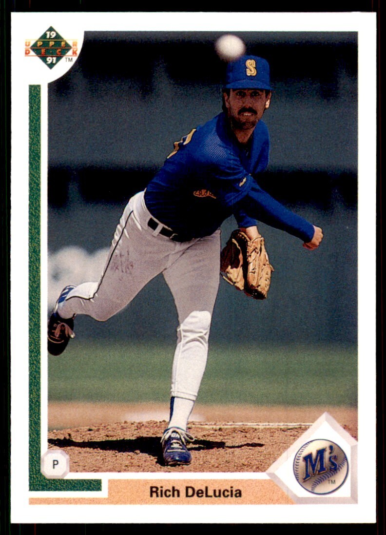 1991 Upper Deck Rich DeLucia Baseball Cards #727