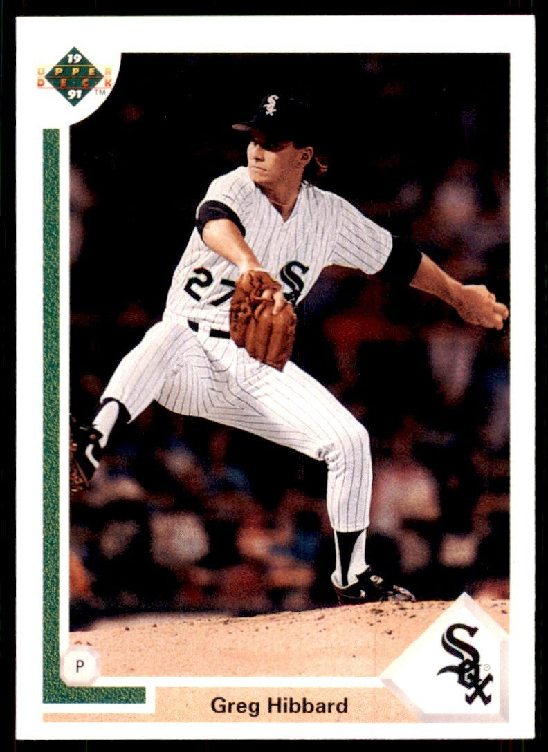 1991 Upper Deck Greg Hibbard Baseball Cards #679