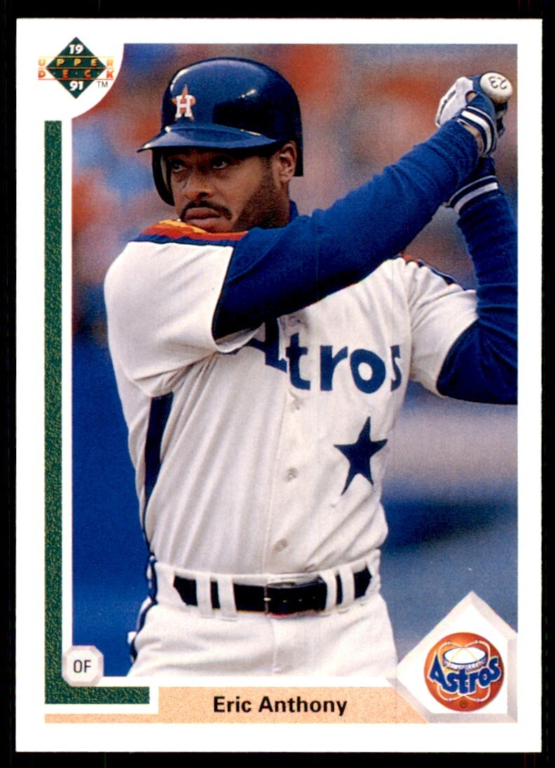 1991 Upper Deck Eric Anthony Baseball Cards #533