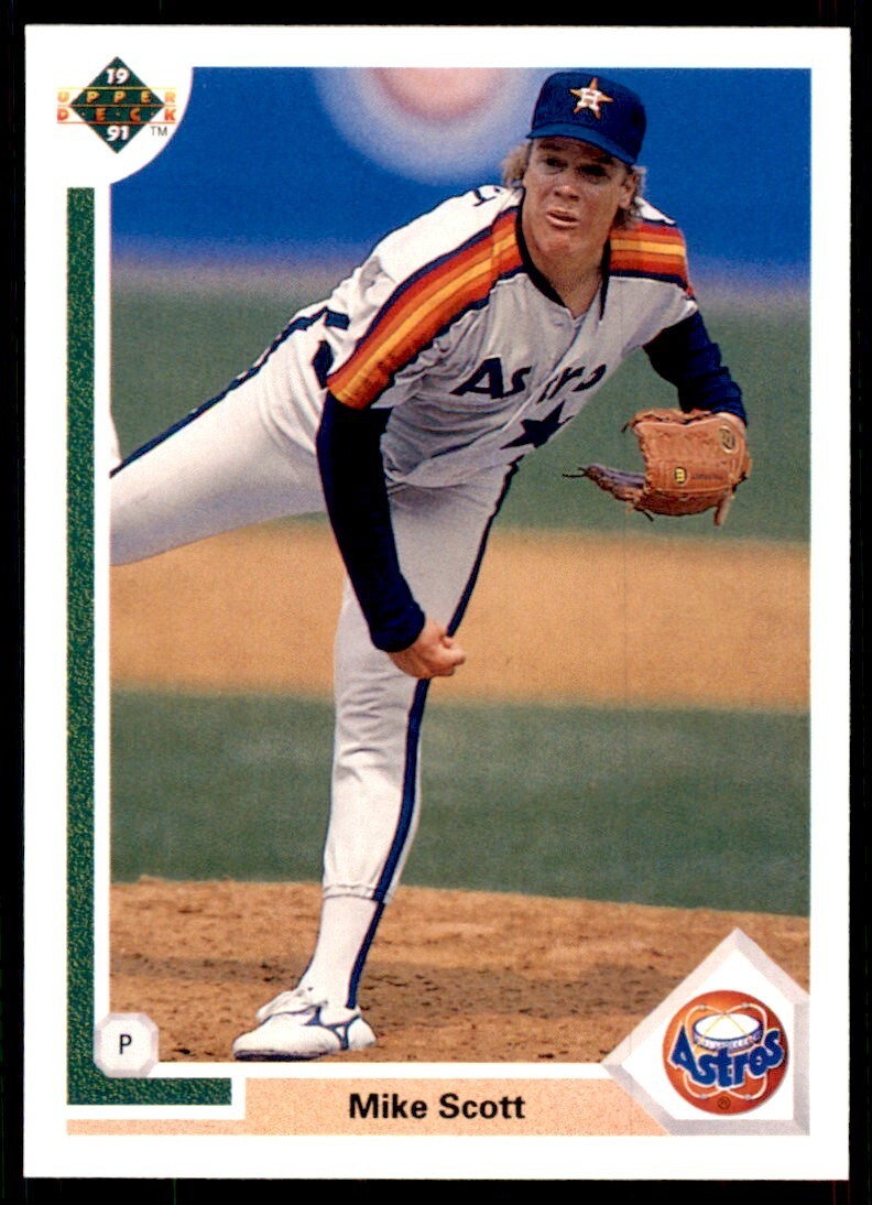 1991 Upper Deck Mike Scott Baseball Cards #531