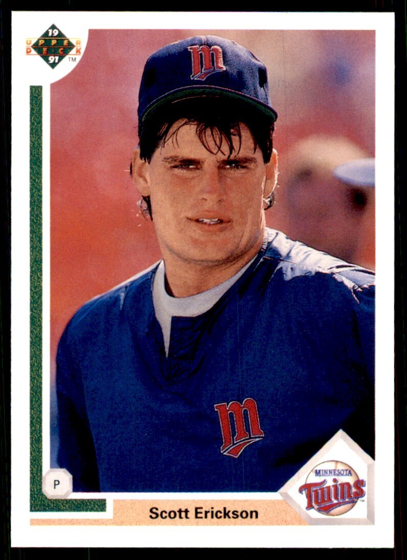 1991 Upper Deck Scott Erickson Baseball Cards #522