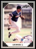 1991 Leaf Luis Rivera Baseball Cards #408