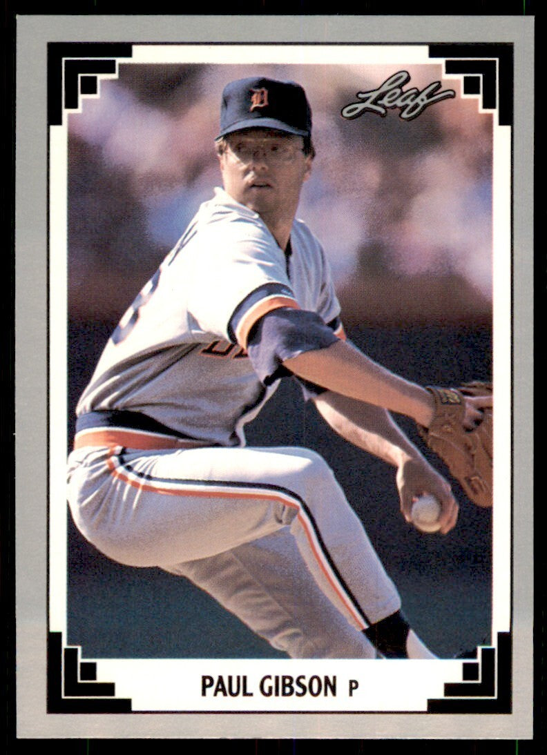 1991 Leaf Paul Gibson Baseball Cards #55