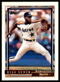 1992 Topps Gold Winners Ryan Bowen Baseball Cards #254