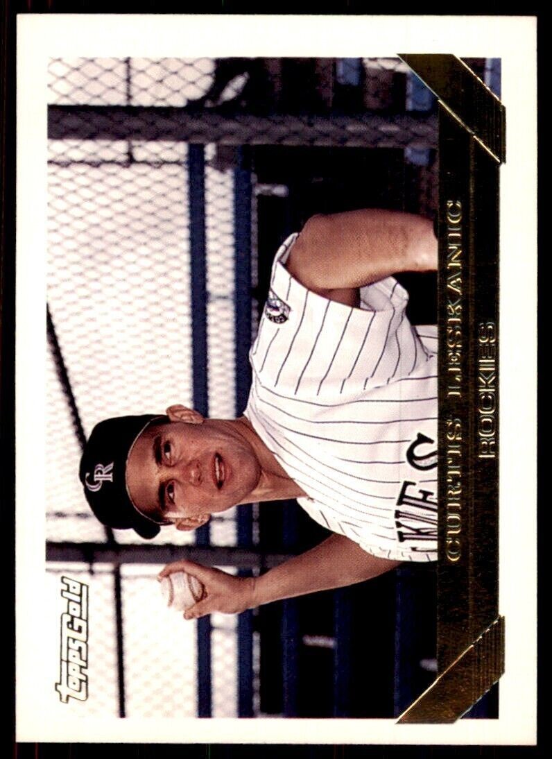 1993 Topps Gold Curtis Leskanic Baseball Cards #774
