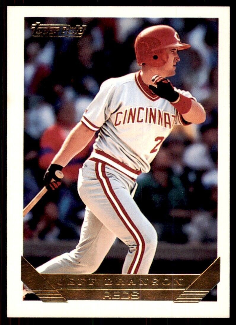 1993 Topps Gold. Jeff Branson A Baseball Cards #784