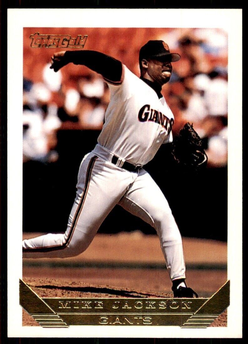 1993 Topps Gold Mike Jackson San Francisco Giants #283