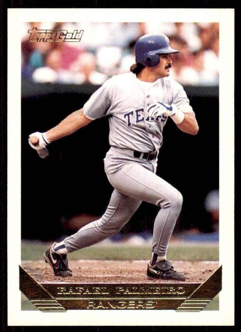 1993 Topps Gold Rafael Palmeiro C Texas Rangers #305
