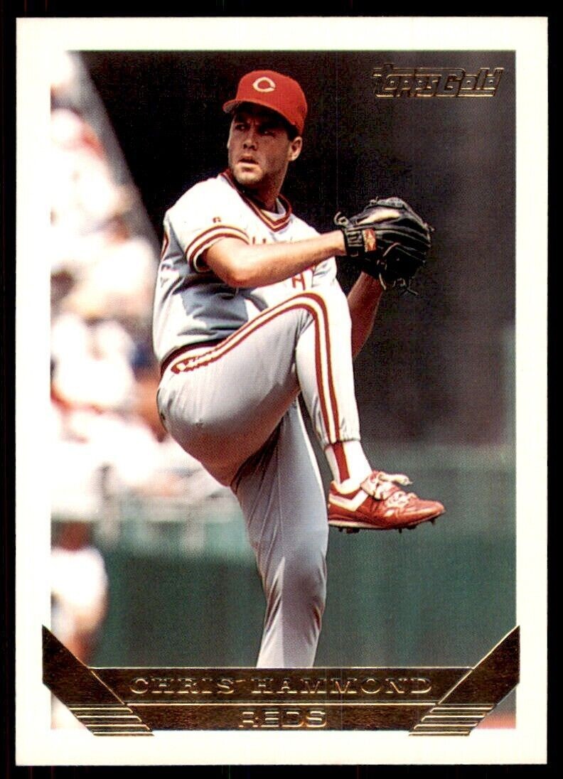 1993 Topps Gold Chris Hammond A Cincinnati Reds #437