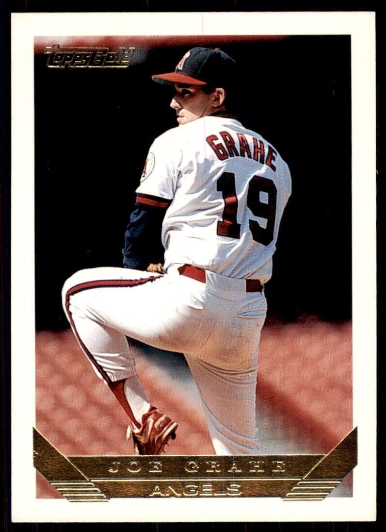 1993 Topps. Gold Joe Grahe A Baseball Cards #129