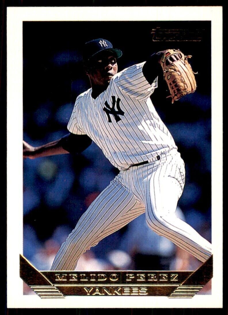 1993 Topps. Gold Melido Perez Baseball Cards #304