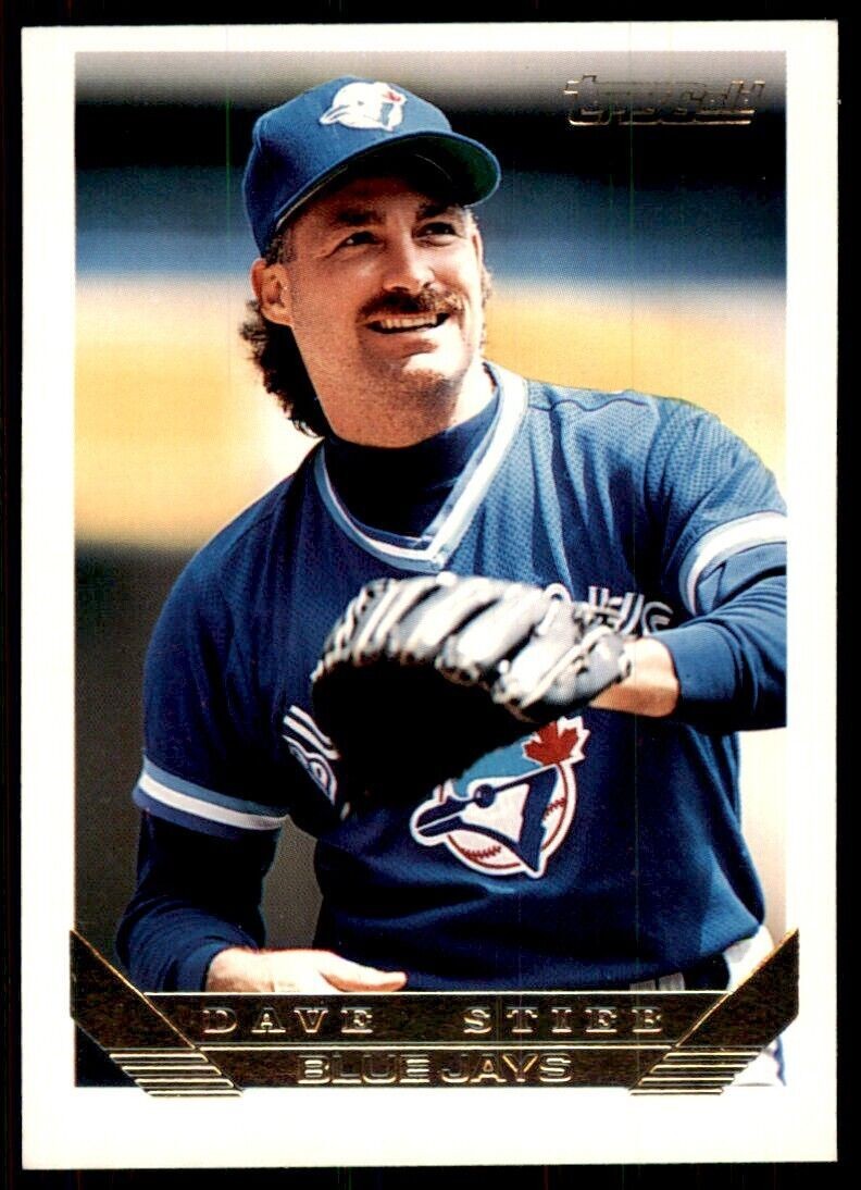 1993 Topps. Gold Dave Stieb Baseball Cards #295