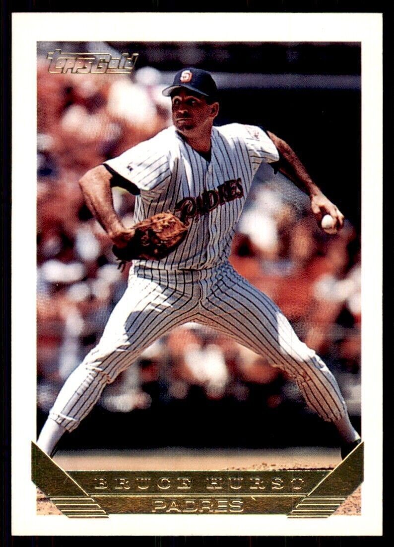 1993 Topps Gold Bruce Hurst A Baseball Cards #111