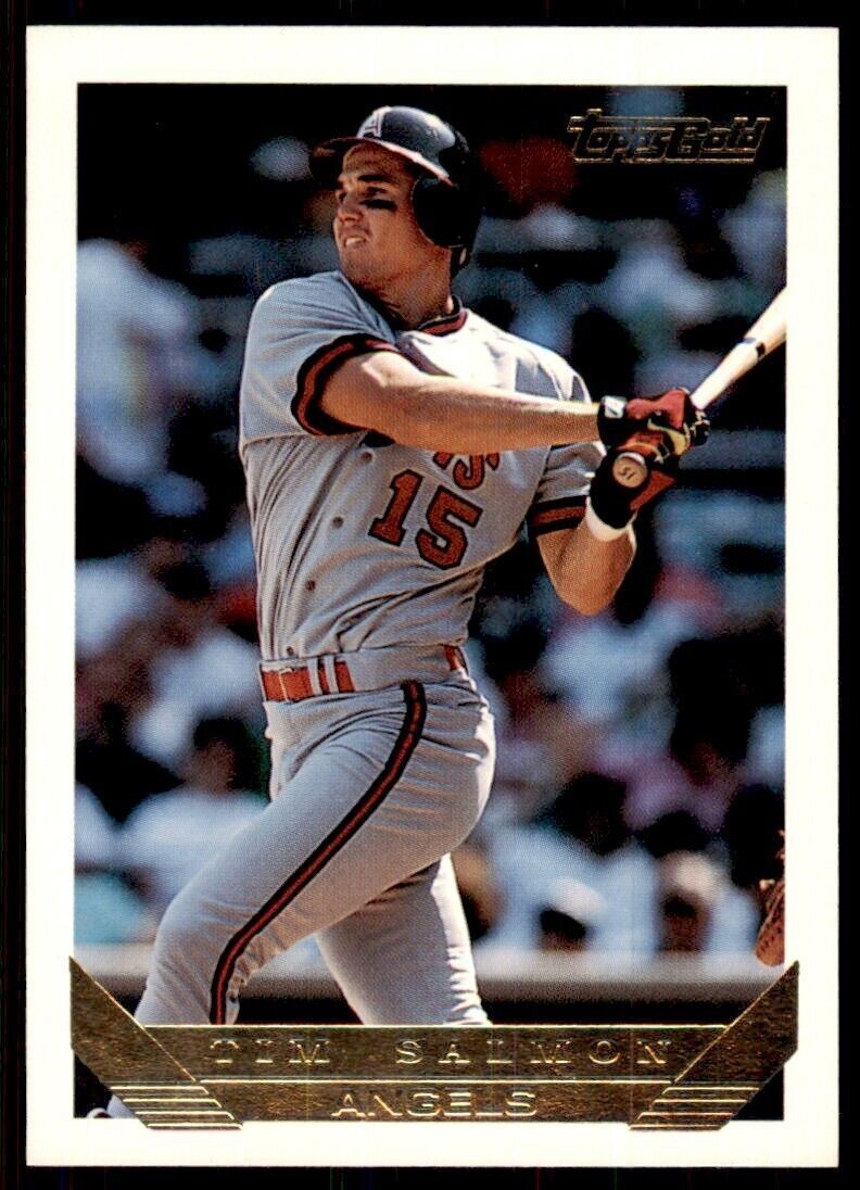 1993 Topps Gold Tim Salmon B Baseball Cards #20