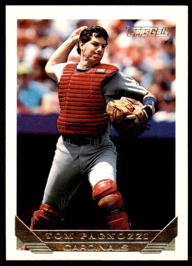 1993 Topps Gold Tom Pagnozzi A Baseball Cards #92