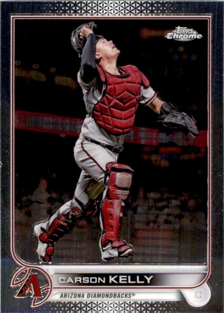 2022 Topps Chrome Carson Kelly Baseball Cards #215